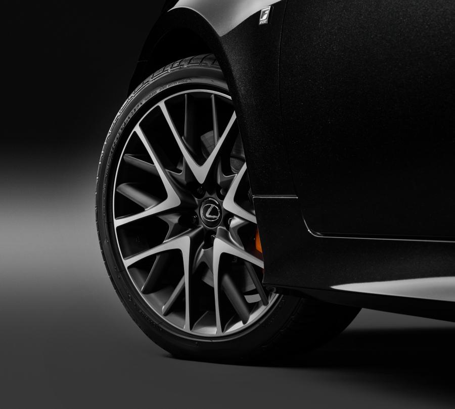 Колеса Lexus RC350 F-Sport Prime Black 2017 года  (JP) (фото 7 из 7)